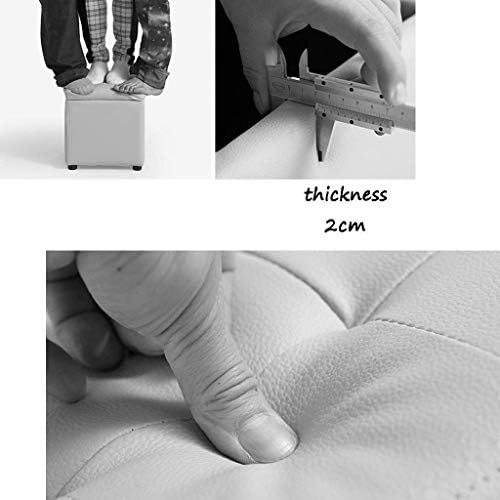 Disas simples genéricas, PVC Multifunction Change Bench Bonch Bonch Creatative Makeup Dobup Dobup Sala-Footstool Sofá Dobal