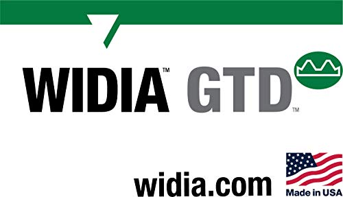 Widia gtd vtspo5537 varitap vtspo55 torneira multiuso, chanfro de plugue, corte à mão direita, 3 flautas, m18 x 1,5, hss-e, revestimento ticn