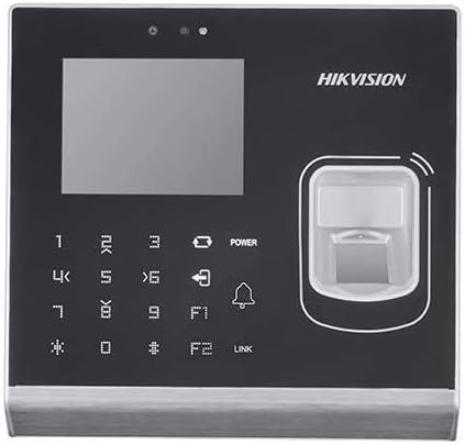 Hikvision DS-K1T201MF-C Terminal de controle de acesso digital baseado em IP IP com câmera de 2 MP para detecção de