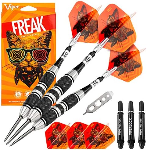 Viper The Freak Steel Tip Darts, 22 gramas