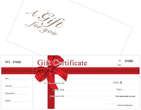 Certificados de presente em branco 25set, certificado de presente para negócios, presentes-vermelho-pp, vem com envelopes
