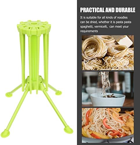 Luxshiny plástico cabides de plástico colapsível rack de rack de secagem rack rack colapsível caseiro spaghetti stand