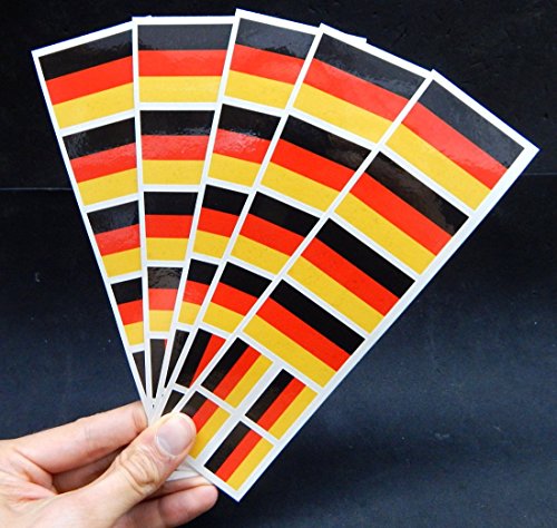 40 tatuagens de bandeira alemã, favores do partido olímpico da Alemanha