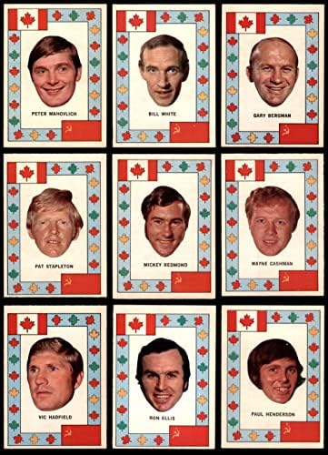 1972-73 OPEE-Chee Team Canada Hockey quase completo Conjunto Ex/Mt