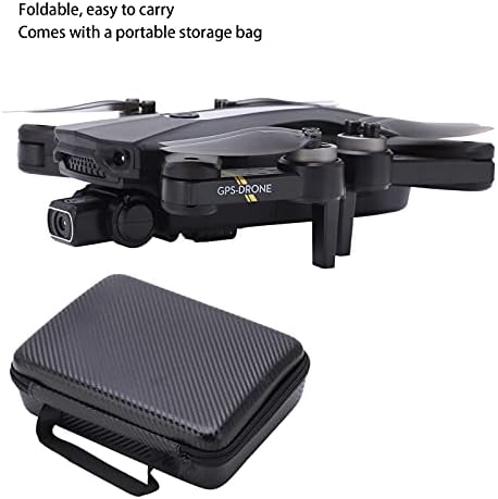 Drones de quadro -push sem pincel, câmera de alta definição em 4k com câmera de 120 ° ângulo ajustável RC Drone Toy Gift