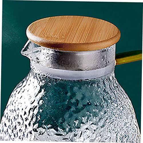Bestonzon 4 pcs água fria tampa de tampa de aço inoxidável jarro de água jarro de água jarro de água jarro de água jarro de água