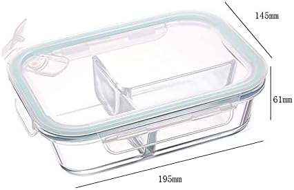 Lakikabdh Bento Box Commal Refeições Prep recipientes para armazenamento de alimentos, pode ser usado asvenuven, lava -louças,