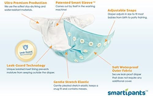 Smartipants fabricados nos EUA Smart Manves fralis Inserts