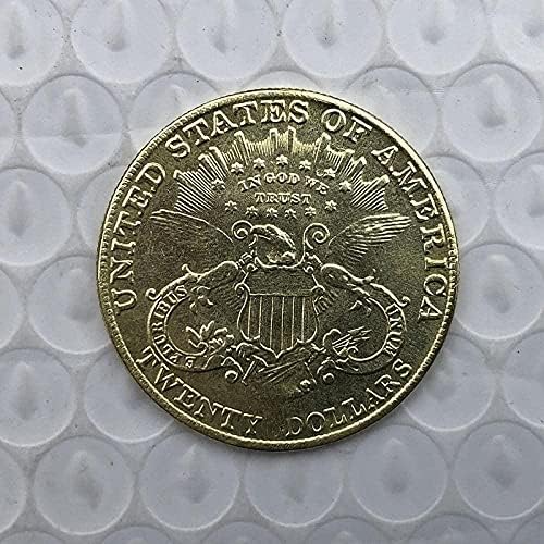 Desafio Coin 1893p Réplica comemorativa Coin Capper Polated Antique artesanato comemorativo de moedas comemorativa Fabricação