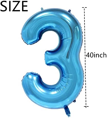 Azul 32 Balões Balões de 4 polegadas Balões de Rosé Lumbo de 4 polegadas Prom Balão para Boy Girl 32th Birthday Party Decoração 32