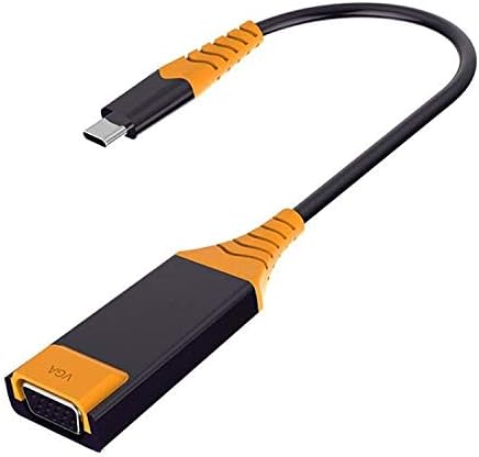 Conexão HD 1080P USB-C/TIPO C para VGA Conversor Fundada Linha de tela