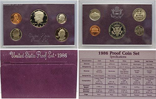 1986 S Set Set Proof