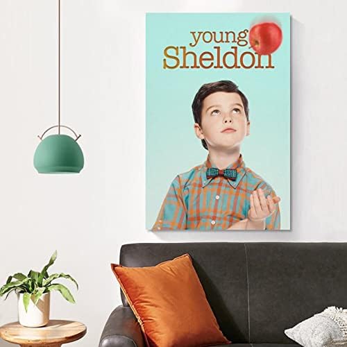 Arimis Young Sheldon Temporada 2 Programa de TV Home Bar Cafe Decoração do quarto Classic Retro Poster Poster e Wall Art Picture