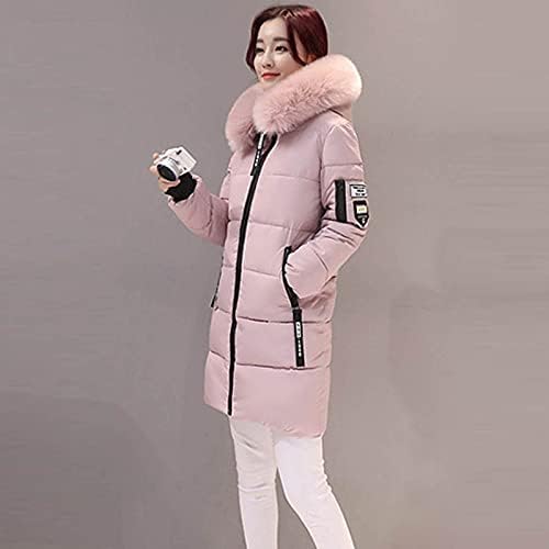 RMXEI Women's Winter Coats Moda feminina Coloque grande colarinho
