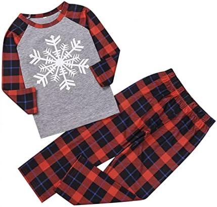 Mulheres de Natal Manga Longa Presas Plaid Tops Pants Roupas de Família Pijama Família Pijama de Natal Conjunto 3xl