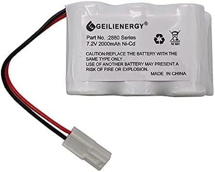 Geilienergy 7.2V Compatível com bateria para os modelos Bissell 2880 Series & Vacuum Models 2880, 2880A, 2880B, 2880C, 2880D,
