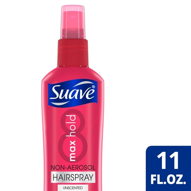 Spray de cabelo não aerossol, max hold, 11 oz