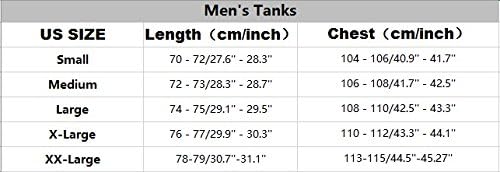Inleaderaesthetics Men's Gym Stringer Tank Top Top American Fitness Colet