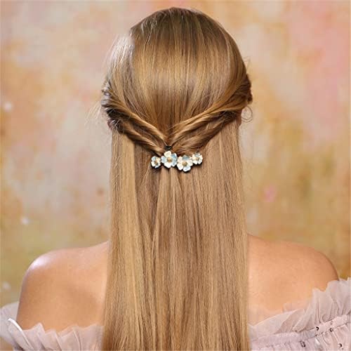 Wybfztt-188 Série Pearl Hairpin Flor da Flor da Flor das costas do temperamento da cabeça Cabeçalho de cabelo horizontal clipe horizontal