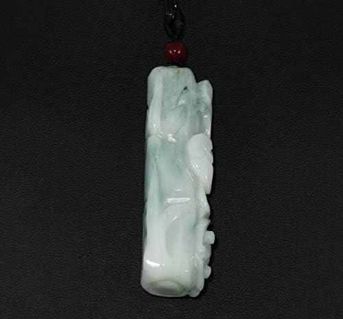 2.4 China Certificada Grade A Nature Hisui Jadeite Jade Bênção Bateria e Ruyi Pingente Pingents 8542