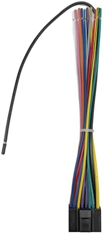Partx Car Stereo Wire Harness Replacement for Alpine CDA-9886 CDE-121CDE-143BT CDE-153BT CDE-172BT CDE-175BT CDE-9881 CDE-HD137BTCDE-SXM145BT CDE-W235BT CDE-W265BT UTE-42BT UTE-52BT UTE-62BT UTE- 73bt