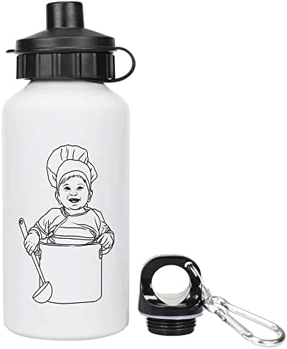 Azeeda 400ml 'Baby Chef' Kids Reutilable Water / Drinks Bottle