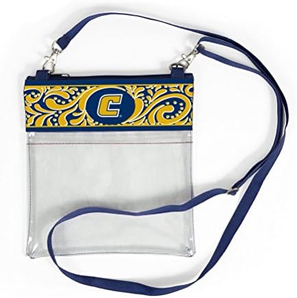 Bolsa clara do dia do jogo do crossbody…