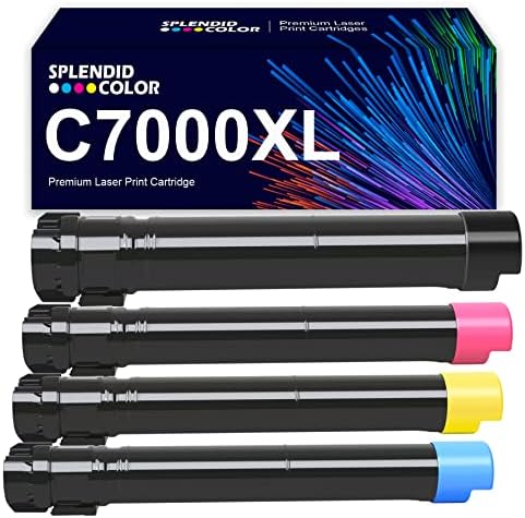 SplendidColor Remanufaturou Alto Rendimento Phaser 7500 Cartucho de toner 106R01436 106R01437 106R01438 106R01439 Substituição