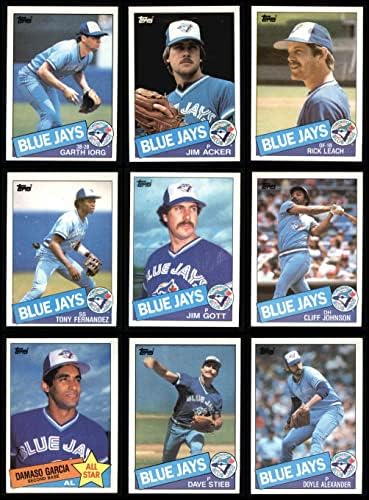 1985 Topps Toronto Blue Jays Team Set Toronto Blue Jays NM/MT Blue Jays