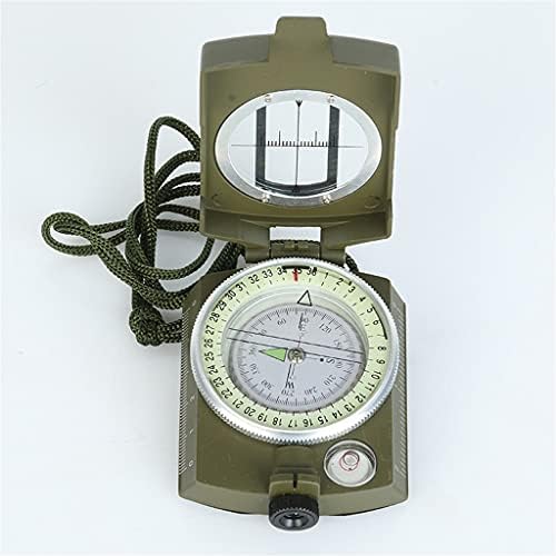 SDFGH Exército Militar de Metal Metal Compass Clinometer Camping Outdoor Tools Multifunction Compass