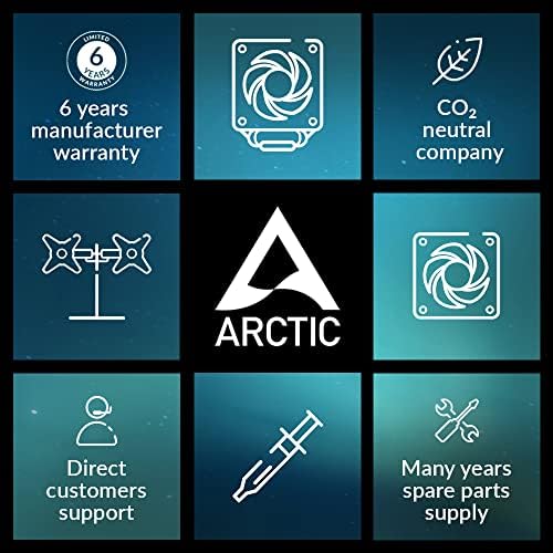 Almofada térmica do Ártico 120 x 20 x 1,0 mm - composto térmico para todos os refrigeradores, enchimento de lacunas