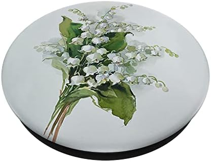 Lily of the Valley Vintage Art Popsockets Swappable PopGrip