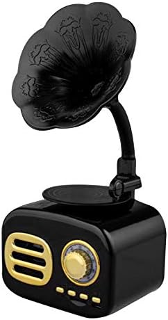 DeLarsy 4418S2 Retro Bluetooth Gramophone Speaker Portable Mini Retro Wireless Speaker HQ-Sound