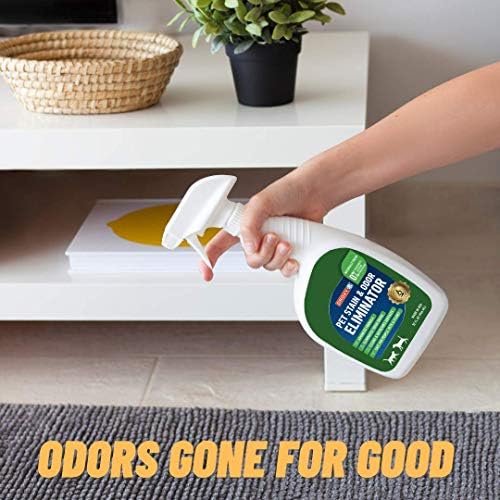 Droxy Pet Odor e Stain Eliminator - Produtos de limpeza segura - Limpador enzimático - Removedor de odor de petores - Sem