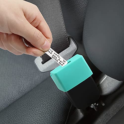 Morlike Silicone Seat Selt Secure Buckle Segurança Tampa de segurança | Mantenha as crianças seguras no assento do