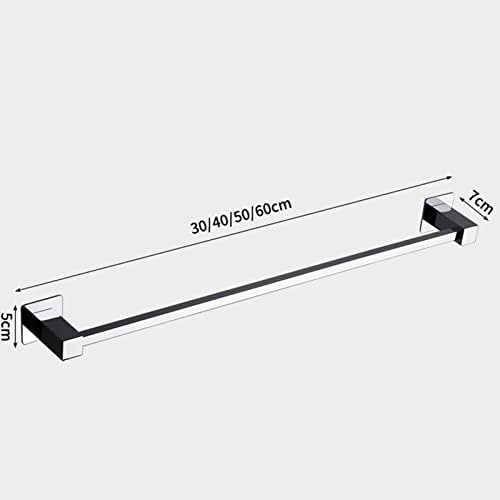 Toalheiro Toalheiro Auto Adesivo Towel Solder de haste única Rack da parede Montada sem graça de latão para banheiro banheiro,