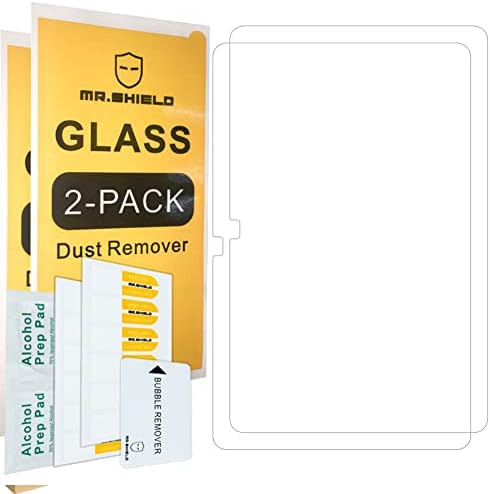 Mr.Shield Screen Protector para TCL Tablet Tab 10s 10,1 polegadas [vidro temperado] [2-Pack] Protetor de tela com substituição ao longo da vida