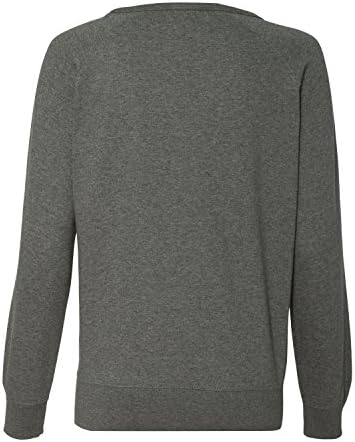 Independent Trading Co. SS240 - Moletom da Junior's Heavenly Fleece Crewneck