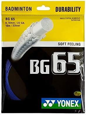 Yonex BG 65 Badminton String - Royal Blue