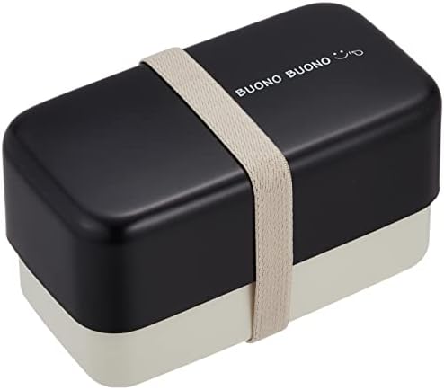 Nakanishi-kougei 1192021 Bento Box, Bono, M, Black, Made in Japan