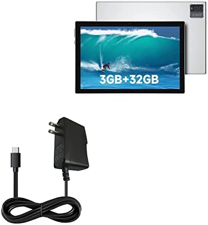 Carregador de ondas de caixa compatível com zzb android 11 tablet cp20silver - carregador de parede direto, carregador de plugue de