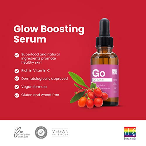 O farmacêutico do Dr. Botanicals Goji Superfood Glow Boosting Serum 30 ml / 1,01 fl oz