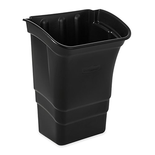 Rubbermaid Commercial Products Utility Carrinho Lixo Acessório de lixo, 8 galões, 22 polegadas, lixo de carrinho