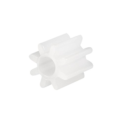 uxcell 30pcs engrenagens de plástico 8 dentes modelo 082a engrenagem de redução engrenagem de minhocas plásticas para