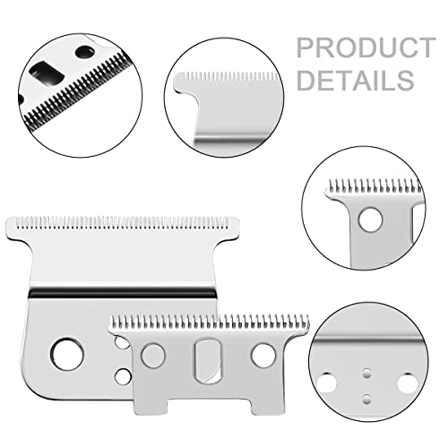2 pacote de lâmina de substituição de embalagem compatível com e toutliners gtx Adequado para o cabelo do cabelo Modelo 04710/04521