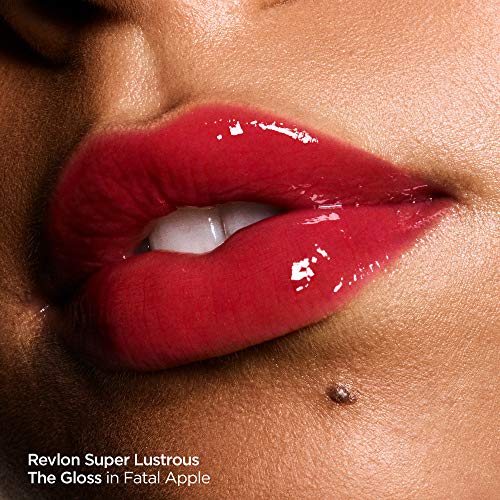 Lip Gloss by Revlon, Super Lustrous the Gloss, Unnicky, acabamento de alto brilho, 247 Spice Desert, 0,13 oz