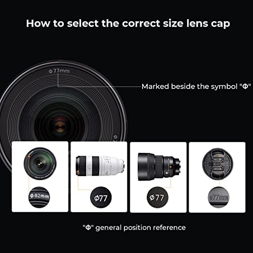 K&F Concept 37mm Filtro de lente MCUV + Kit de tampa de tampa de lente 9 em 1 para lente de câmera