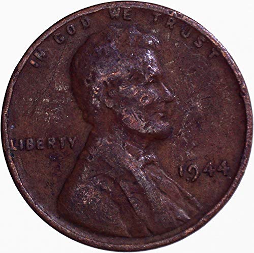 1944 Lincoln Wheat Cent 1C Fair