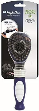 Quatro Paws 27097554: Magic Coat Professional Series Flex & Contour Pin and Bristle Brush for Dogs