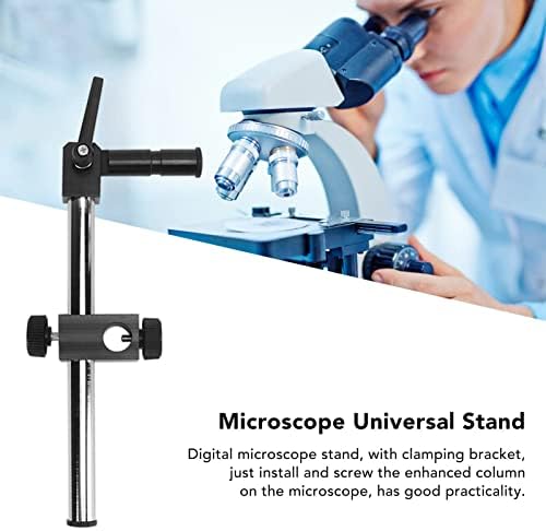 Suporte de microscópio digital, ângulo ajustável 360 graus de braço único rotativo Stand universal estend o comprimento do microscópio digital